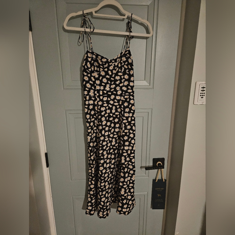 Floral Spaghetti Strap Dress